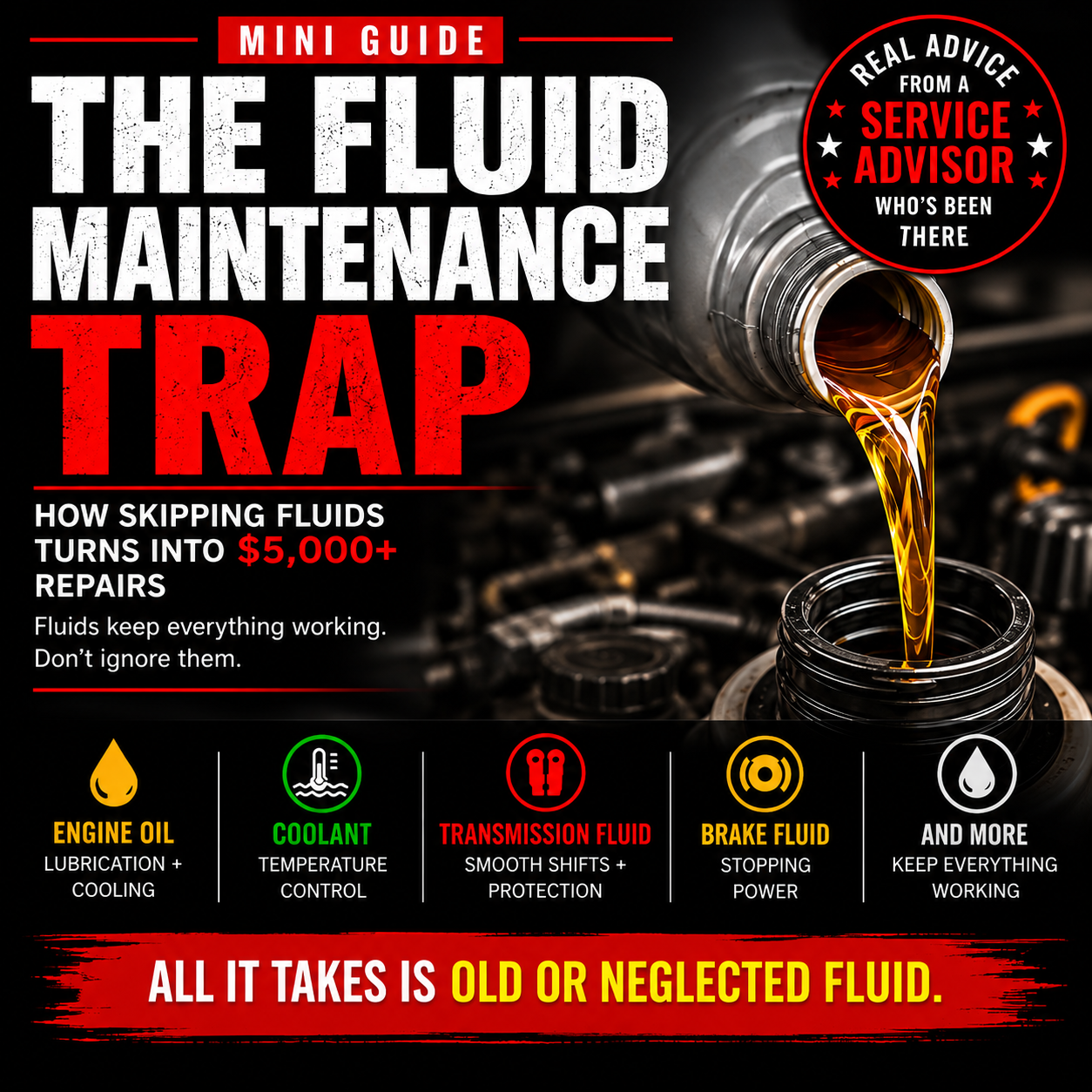AutoAdvisor Mini Guide 3 Fluid Maintenance Trap