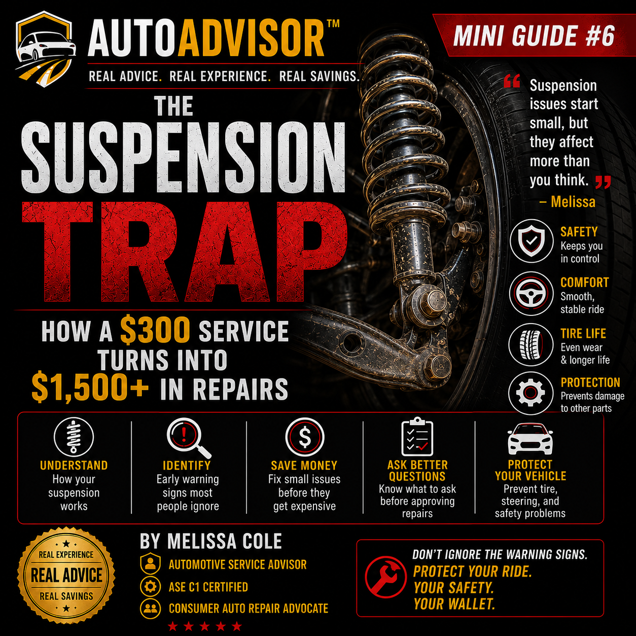 AutoAdvisor Mini Guide 6 Suspension Trap